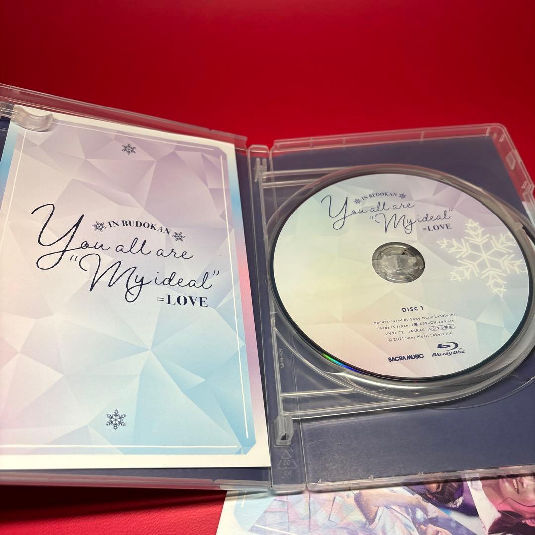 【初回】=LOVE You all are My ideal 日本武道館