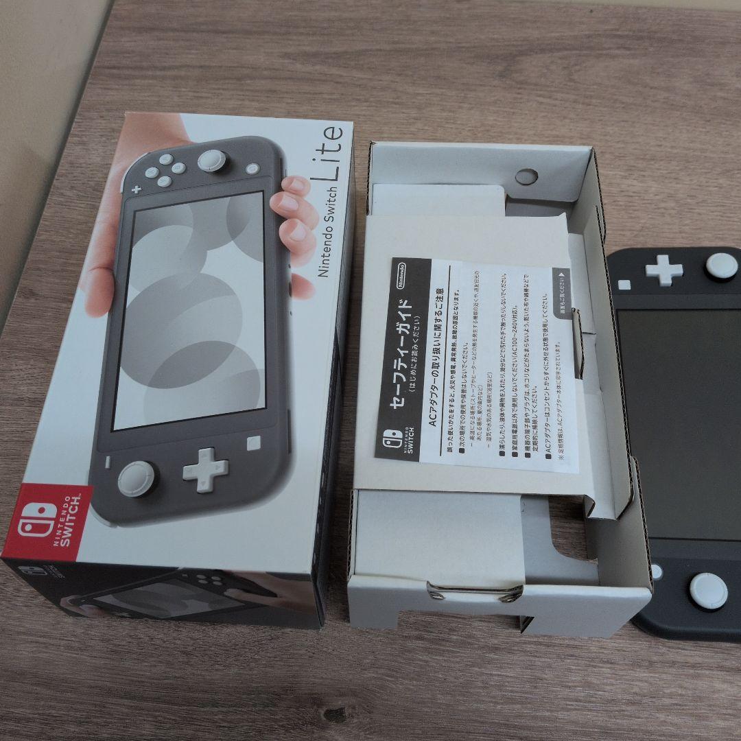 Nintendo Switch Lite グレー 本体　お値下げも承ります