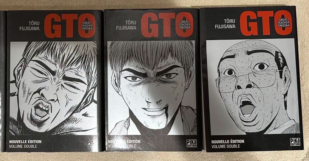 GTO1〜5巻（ダブル版・フランス語） Manga Français