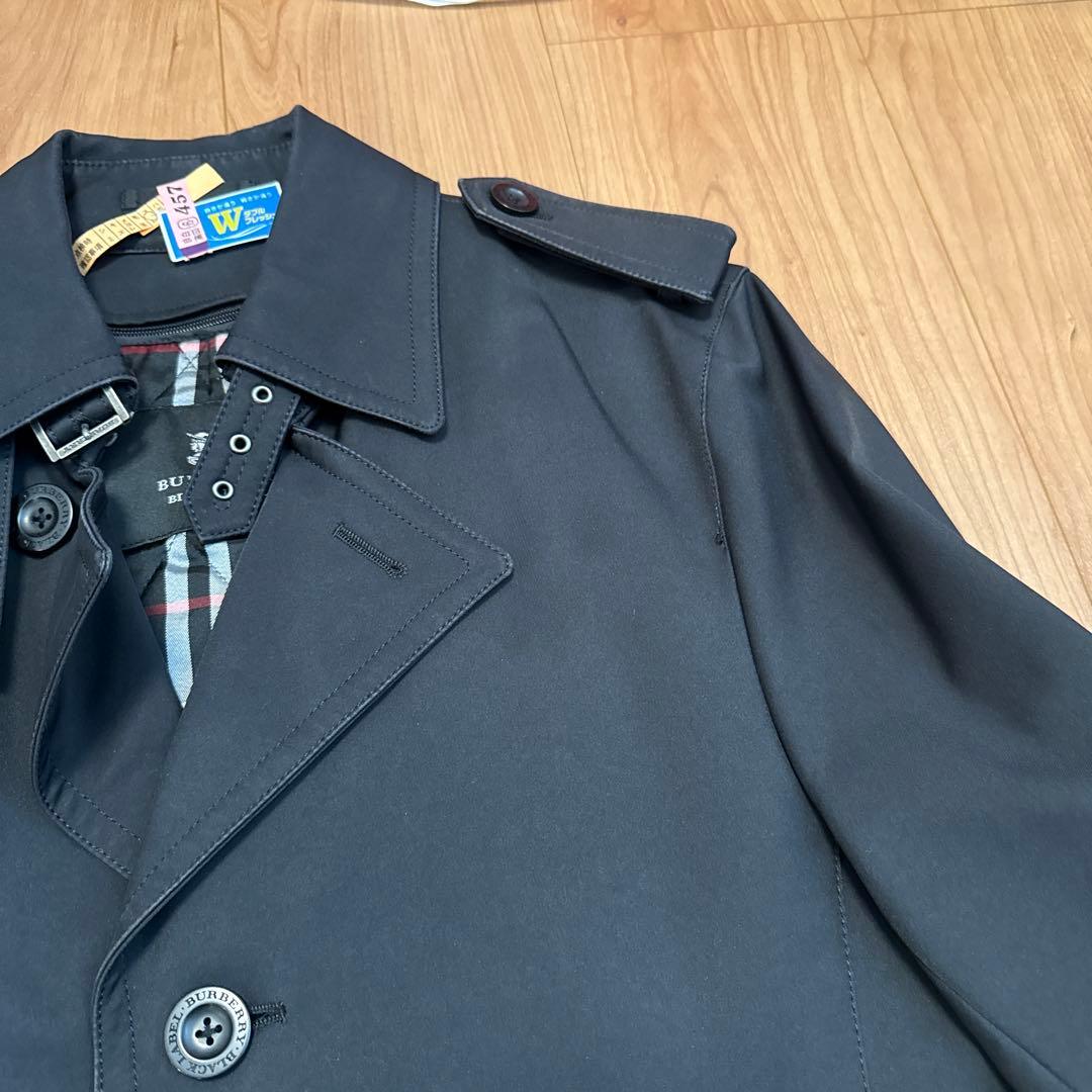 【希少】バーバリーブラックレーベル トレンチコート ブラック M