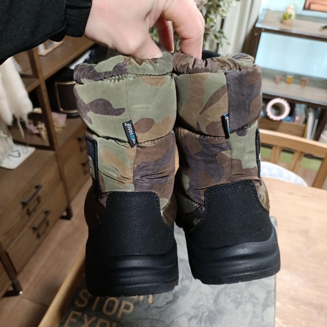 新品未使用27cmTHE NORTH FACE カモフラージュ迷彩ブーツ