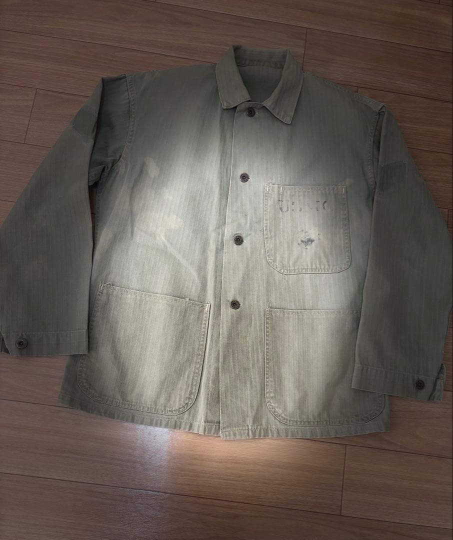 実物　USMC 40s ヘリンボーンジャケット　p-41 p-44 ハルキの古着