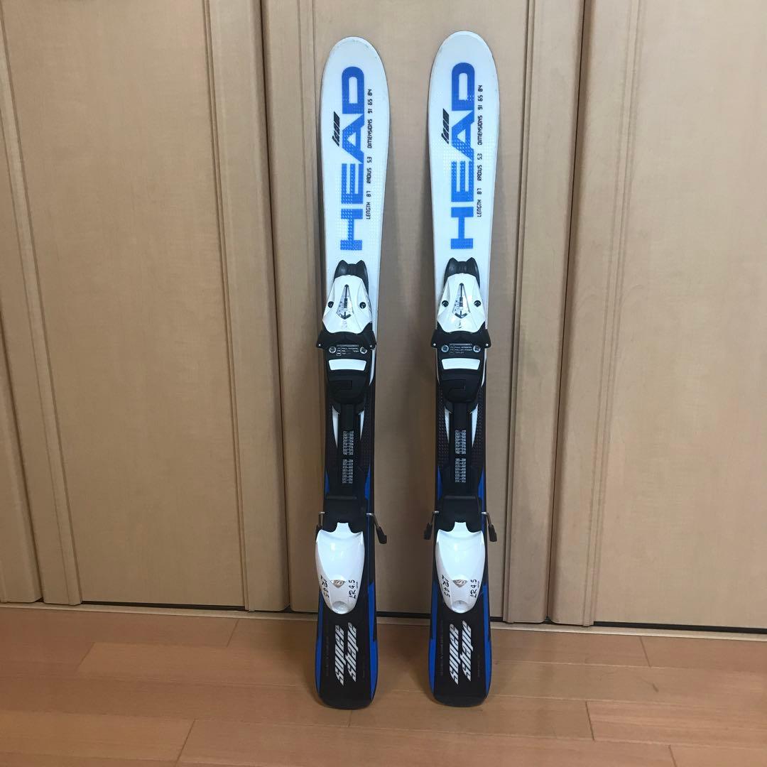 初めての子どもにおすすめ！持ち運びに便利な専用ケース付きショートスキー