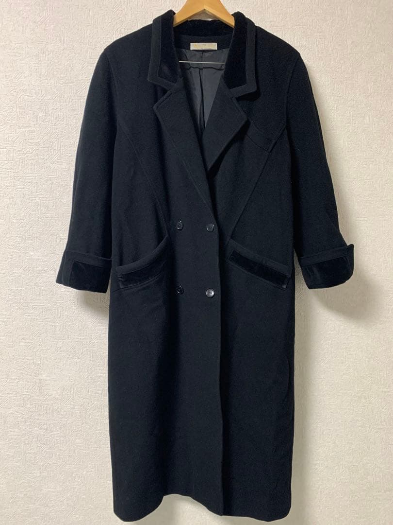 フランス製　アクアスキュータム　カシミヤ　コート　　　ヴィヴィアン　NANA