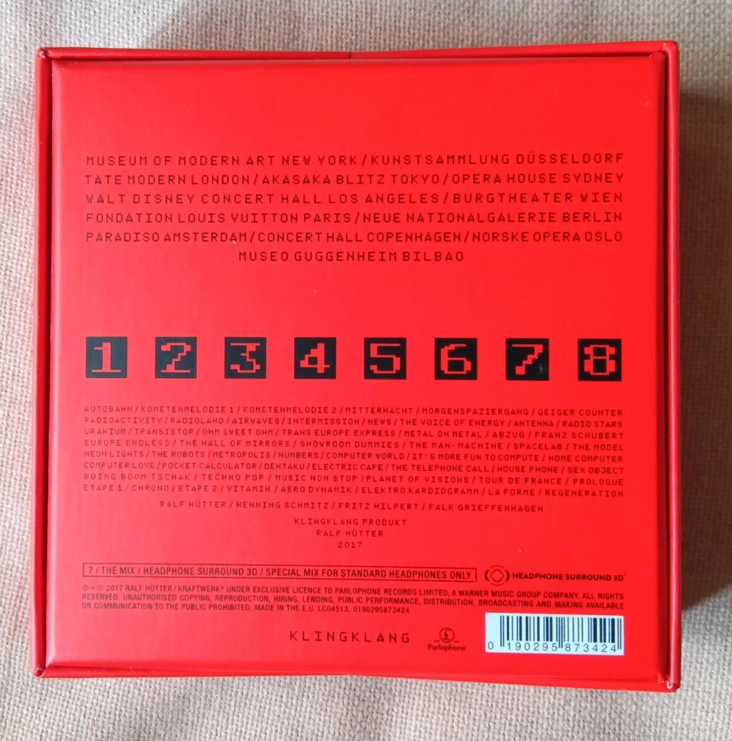 KRAFTWERK 3‐D THE CATALOGUE
