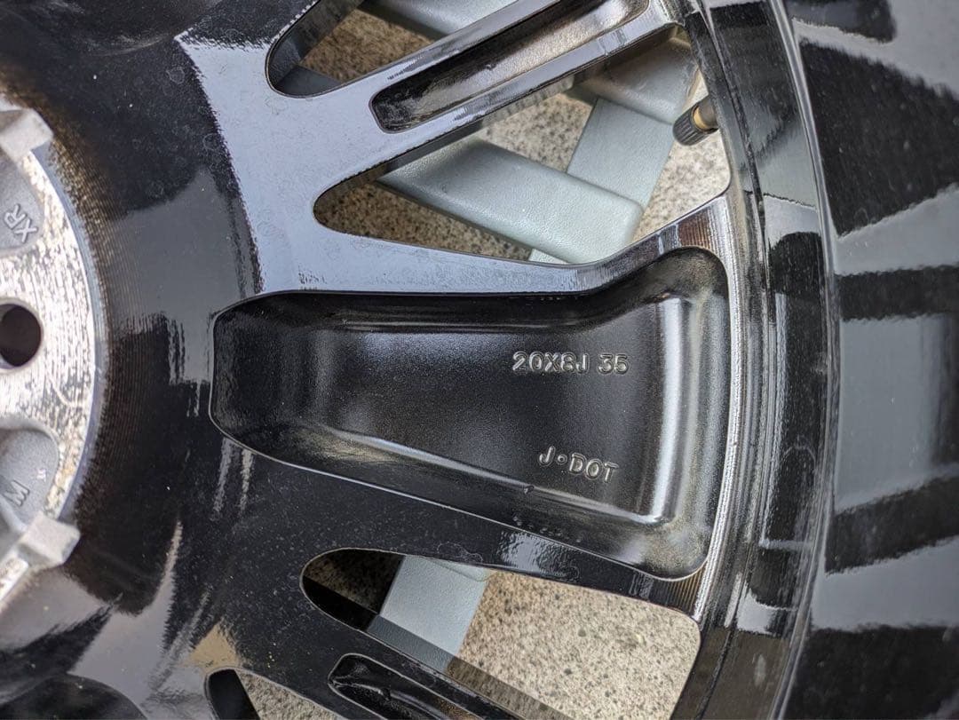 ガリキズありアウトランダー PHEV 20インチ ホイール 1本 20×8J ②