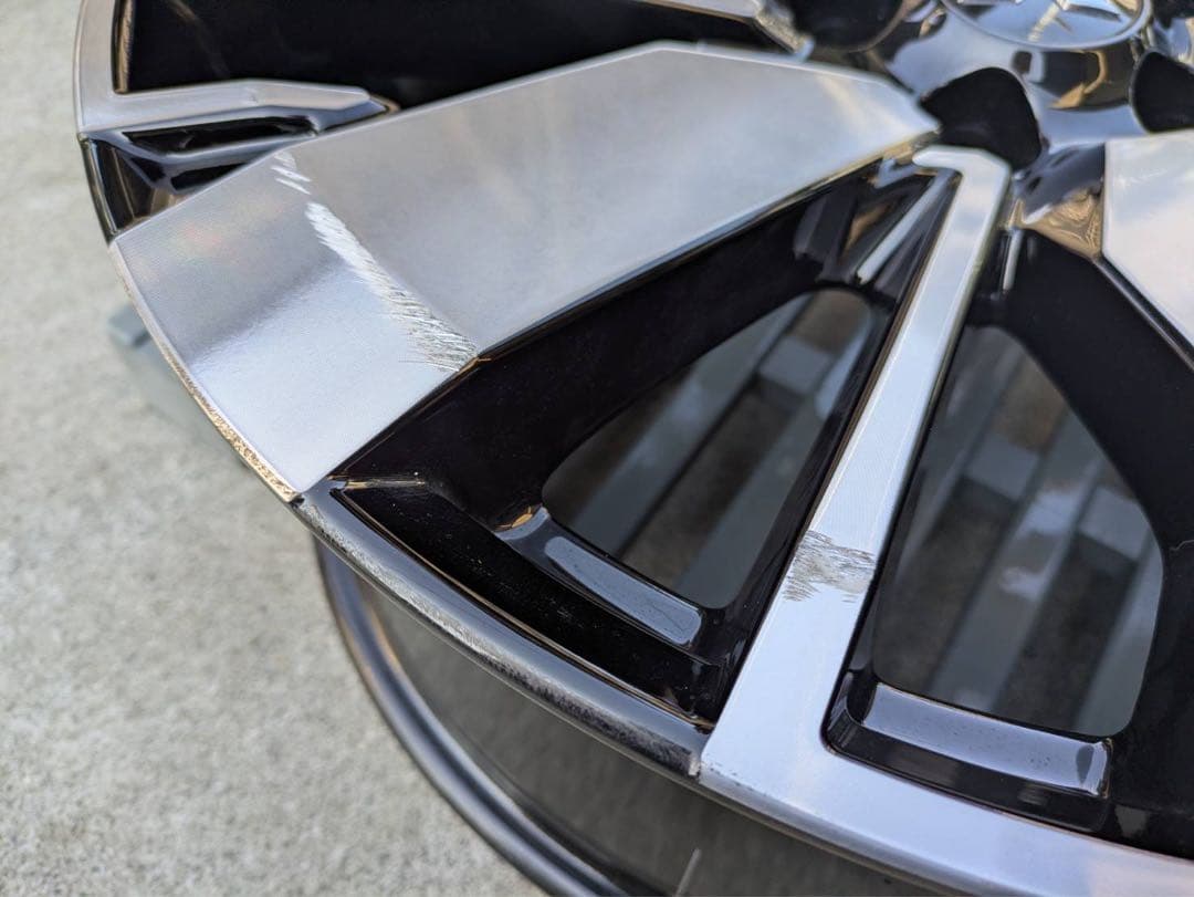 ガリキズありアウトランダー PHEV 20インチ ホイール 1本 20×8J ②