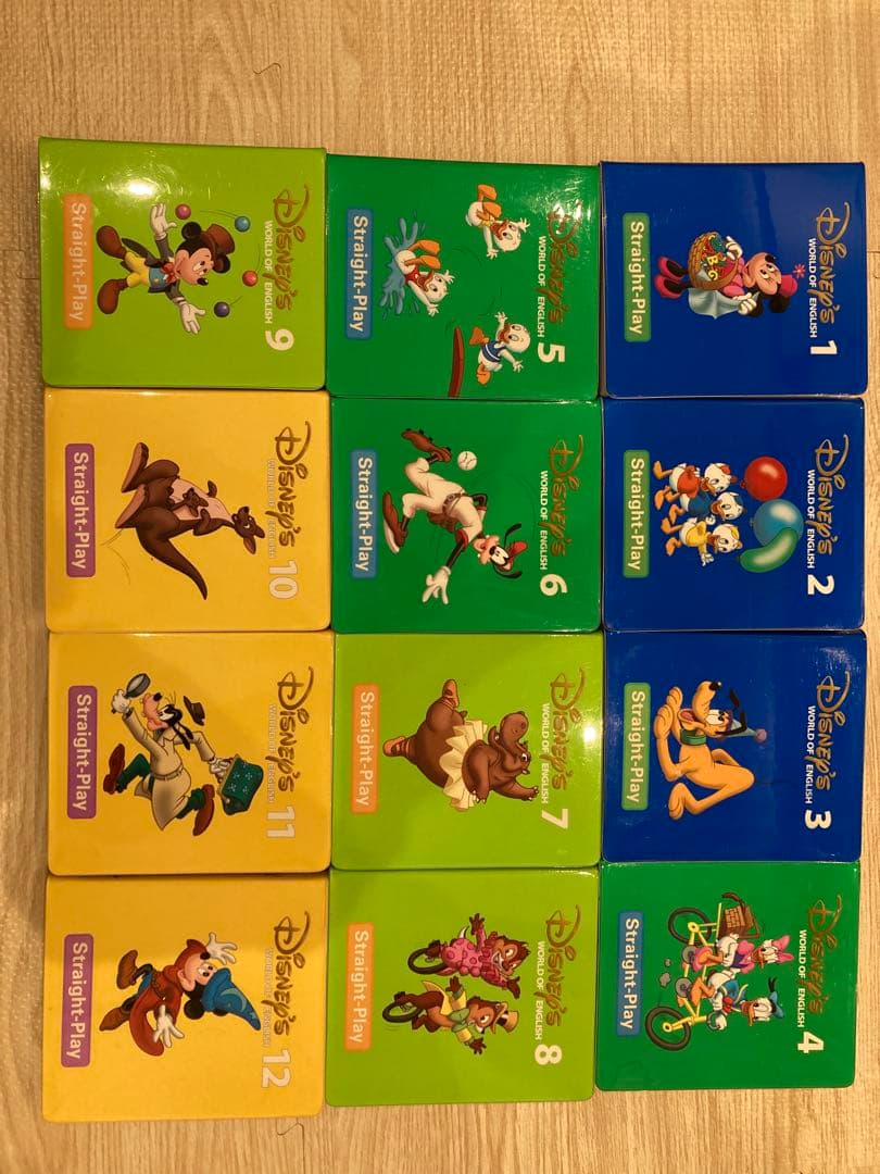 DWE中古 ストレートプレイDVD+シングアロングセット+トークアロングセット