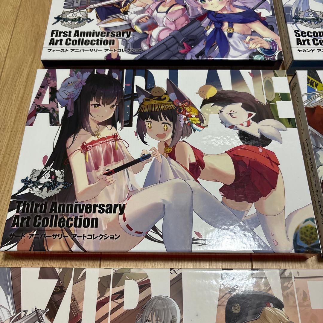 アズールレーン アニバーサリーアートコレクション 1 2 3 4 5 6 セット