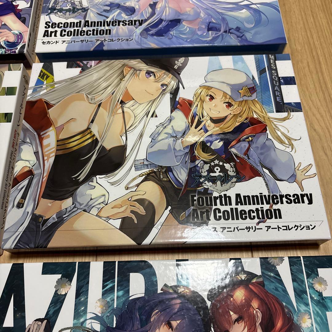 アズールレーン アニバーサリーアートコレクション 1 2 3 4 5 6 セット