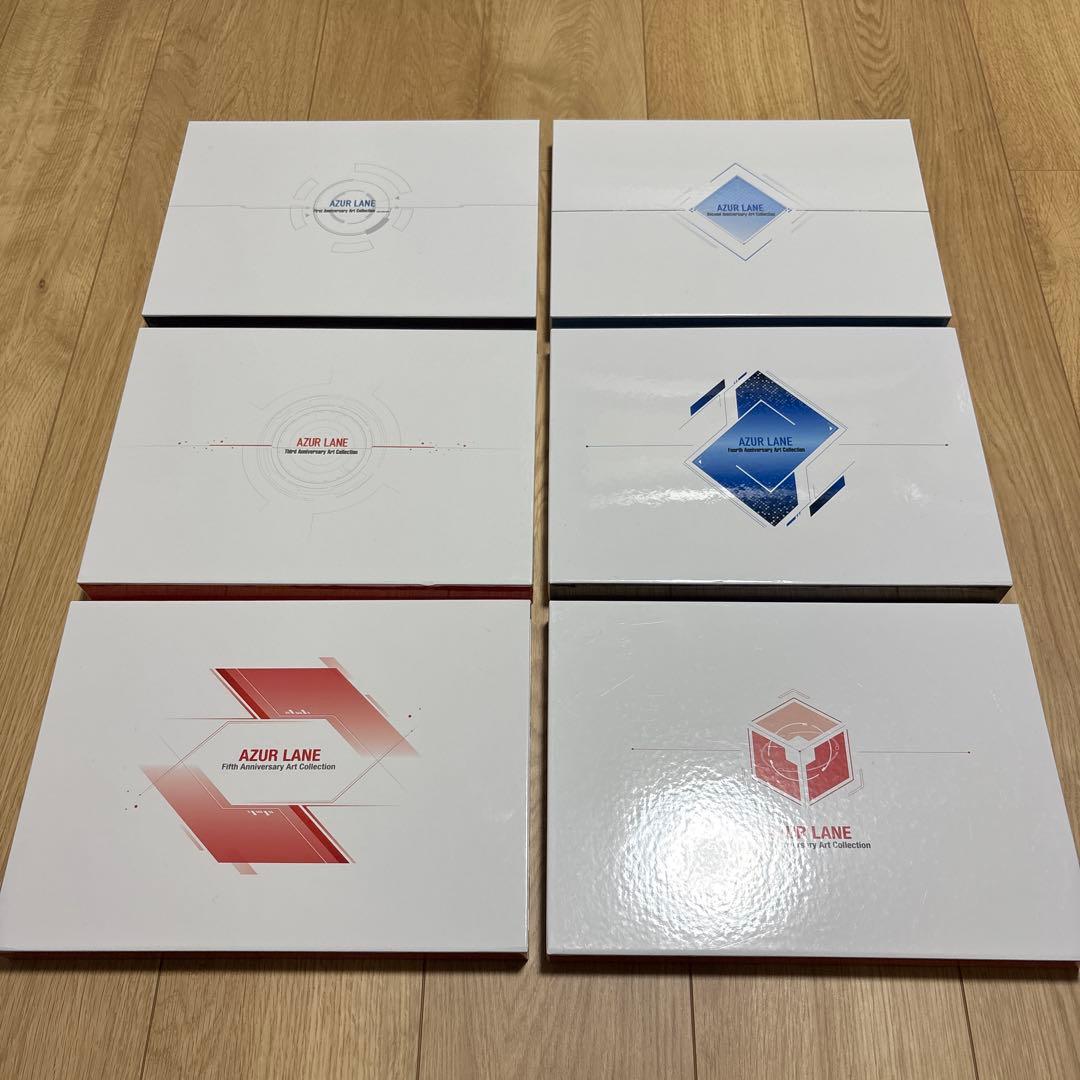 アズールレーン アニバーサリーアートコレクション 1 2 3 4 5 6 セット