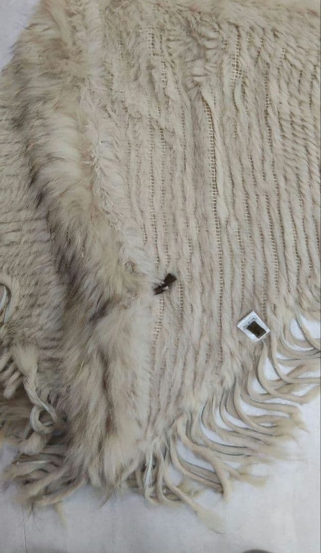 もんもんちゃんgoaポンチョラビットラクーンアイボリー&PORTEおまけ付