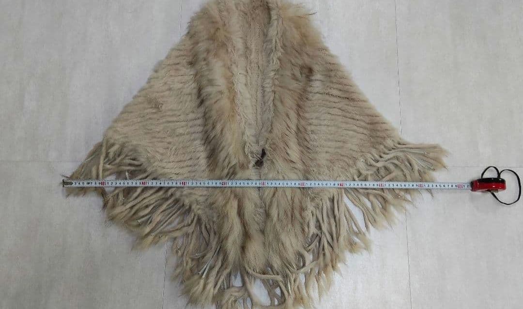 もんもんちゃんgoaポンチョラビットラクーンアイボリー&PORTEおまけ付