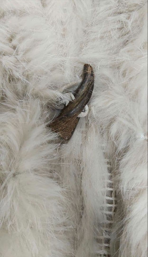 もんもんちゃんgoaポンチョラビットラクーンアイボリー&PORTEおまけ付