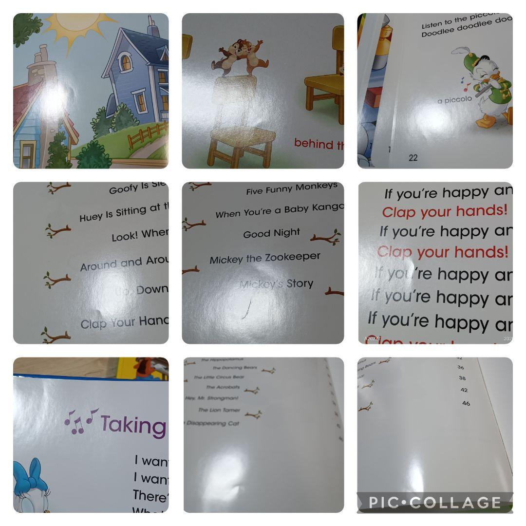 専用81‐⑯DWE ディズニー英語システム シングアロングBook1〜4巻