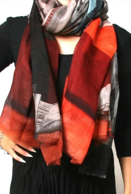 ファリエロ サルティ　Faliero Sarti　ストール　エルミタージュ美術館