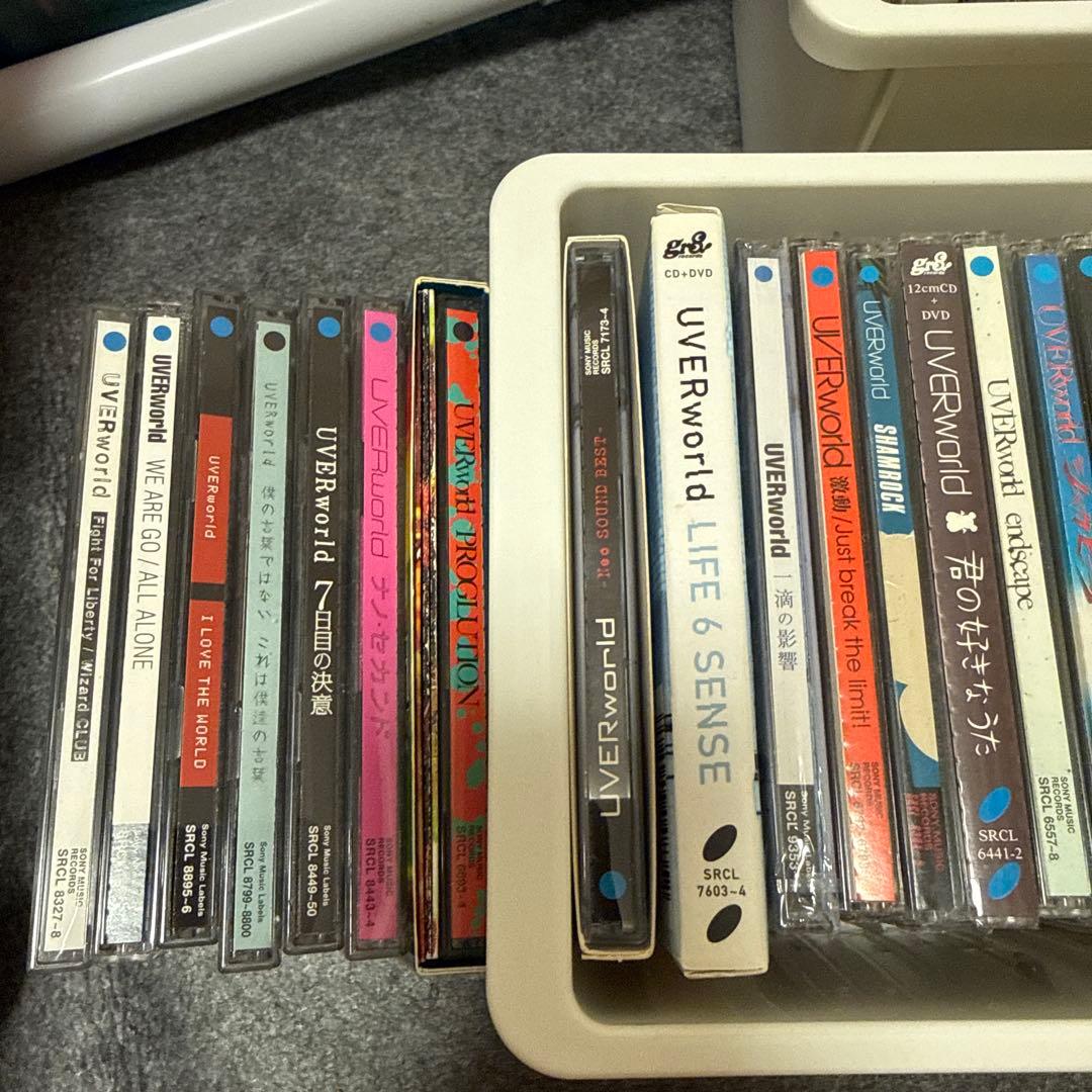 uverworld 全て初回限定盤！