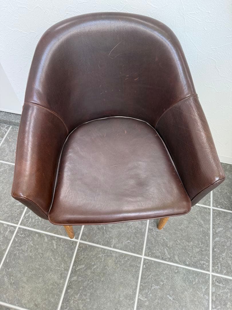 中古品　TRUCK FURNITURE BT CHAIR - LEATHER