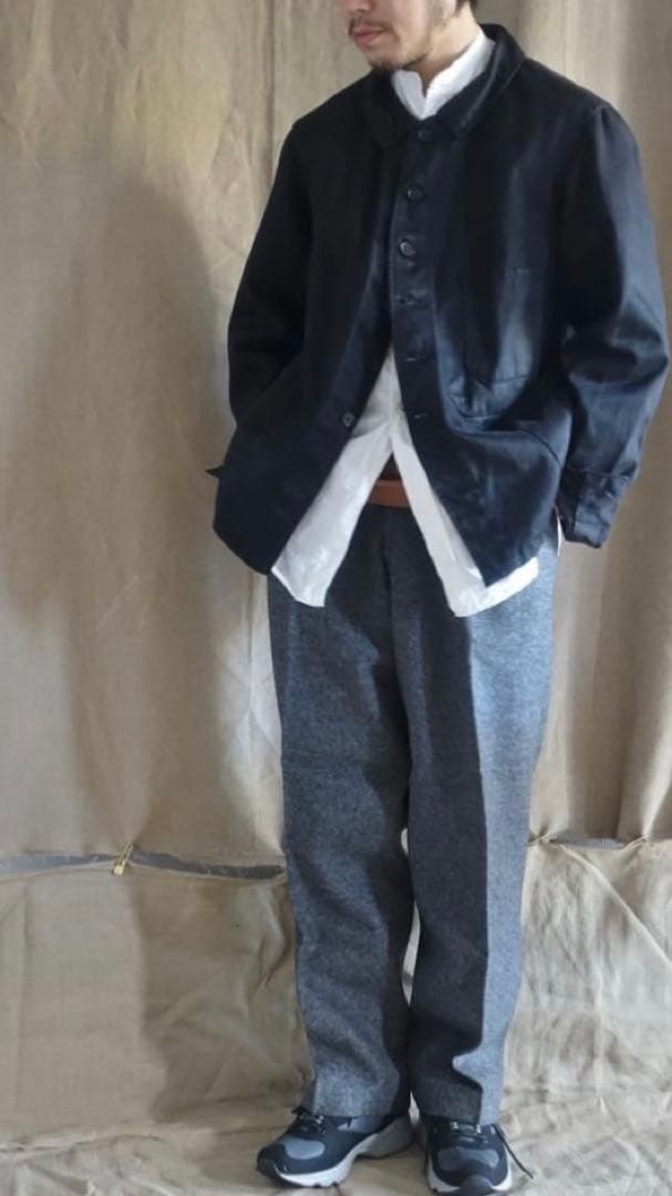 50s 60sデンマーク軍　ウールパンツ　スラックス　モールスキン