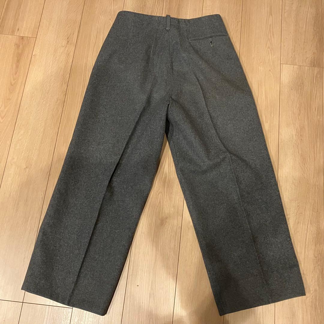 50s 60sデンマーク軍　ウールパンツ　スラックス　モールスキン