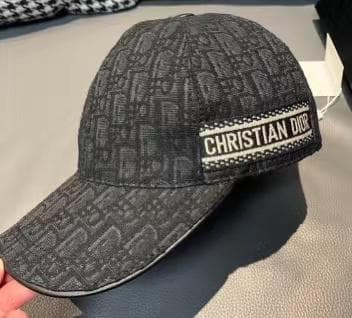 クリスチャンディオール オブリーク キャップ ブラック