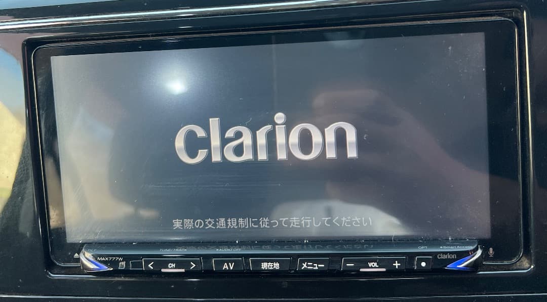 クラリオン Clarion MAX777W 地図データ 2019年 7.7型
