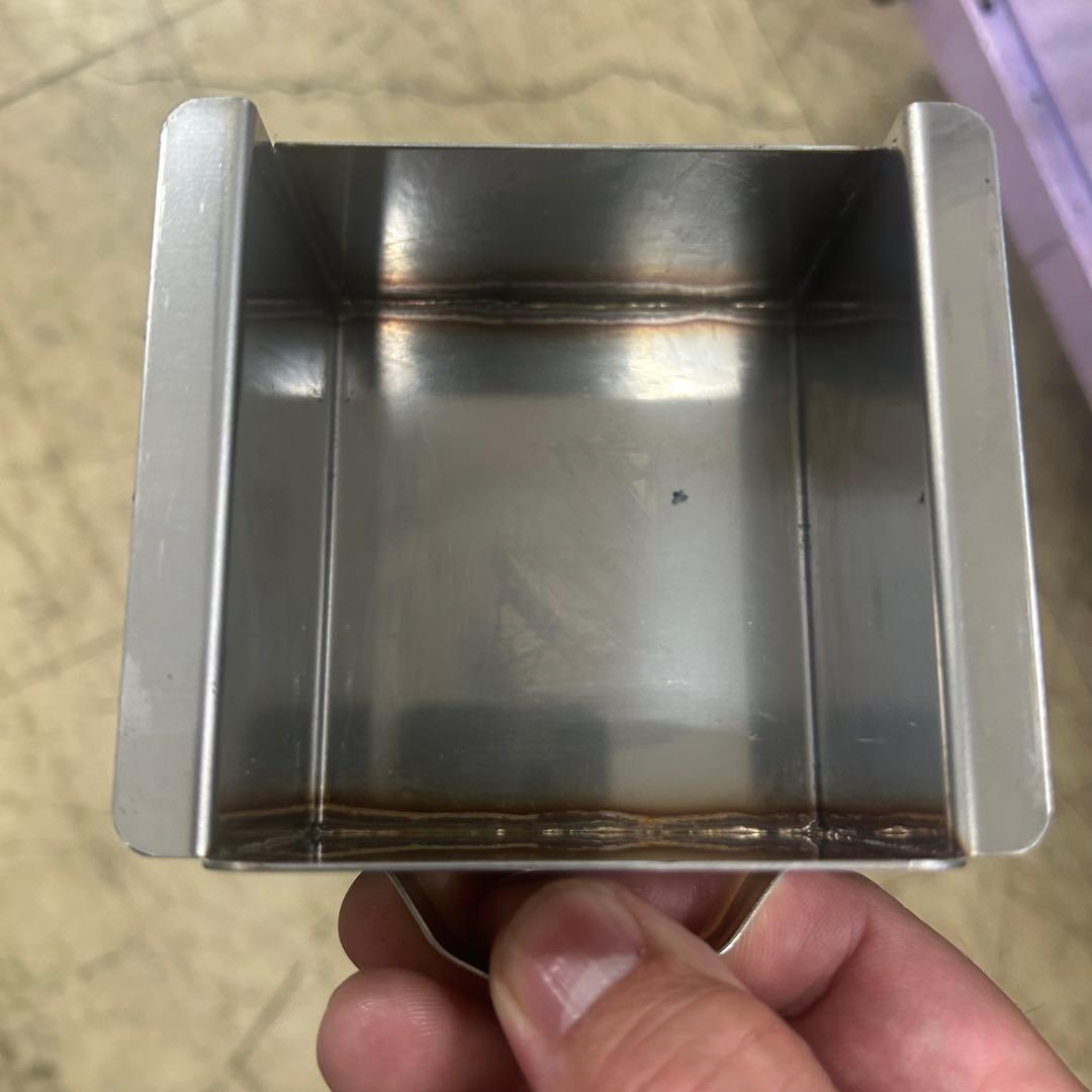 6038【美品】秋元ステンレス 炭火ステーキ七輪 CAS-645