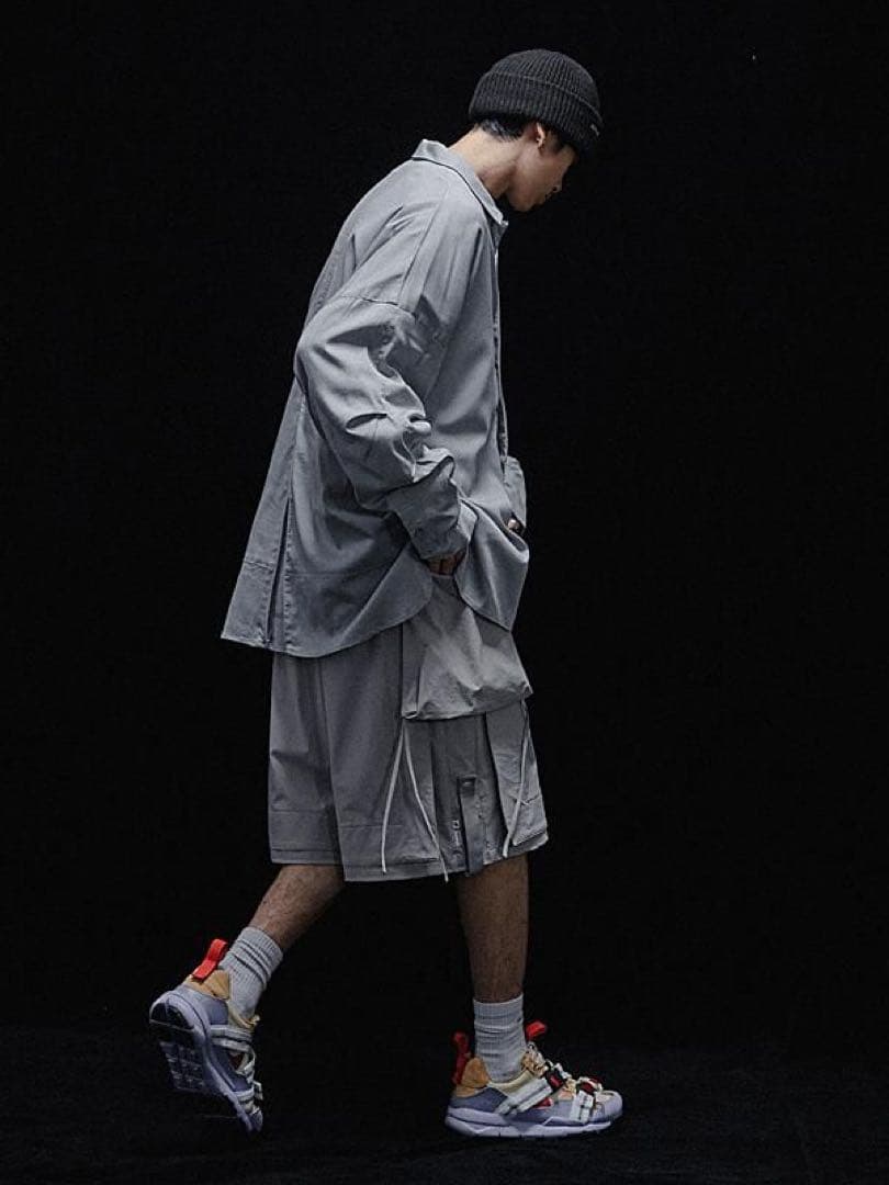 GOOPiMADE “DUET“ R-shield Strap Shorts