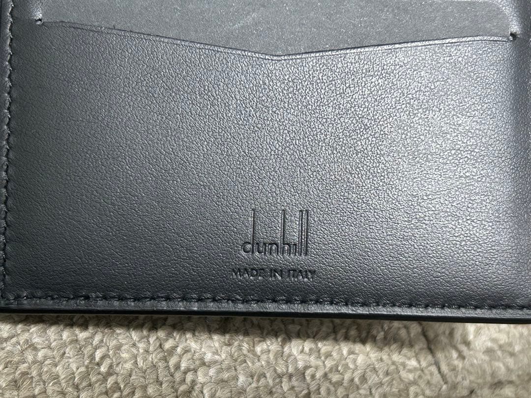【新品未使用、定価45,100円】dunhill 本革 2つ折り財布 レガシー