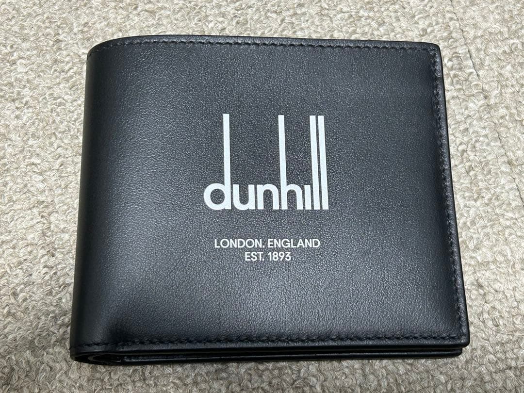 【新品未使用、定価45,100円】dunhill 本革 2つ折り財布 レガシー