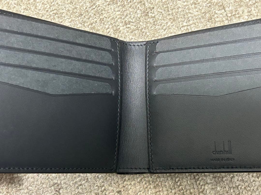 【新品未使用、定価45,100円】dunhill 本革 2つ折り財布 レガシー