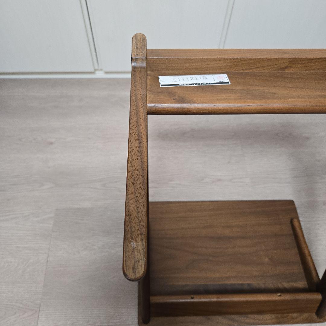 の*り様 飛騨家具 イバタインテリア STサイドテーブル 45 ウォールナット