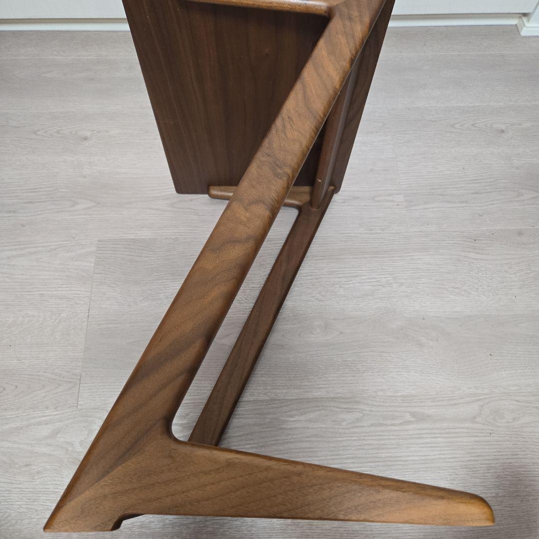 の*り様 飛騨家具 イバタインテリア STサイドテーブル 45 ウォールナット