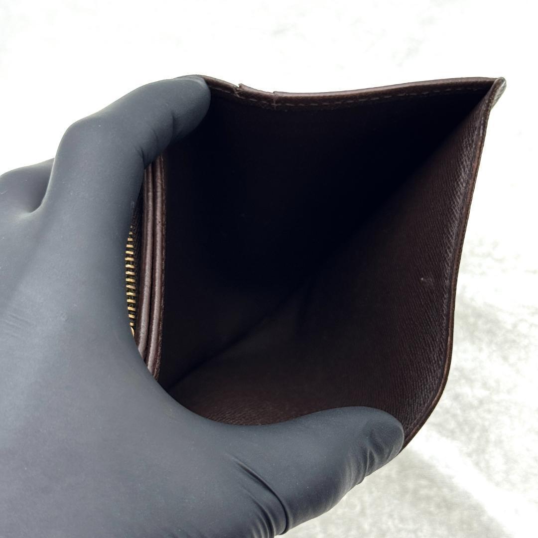 ルイヴィトン ダミエ ポルトモネビエ トレゾール 折り財布