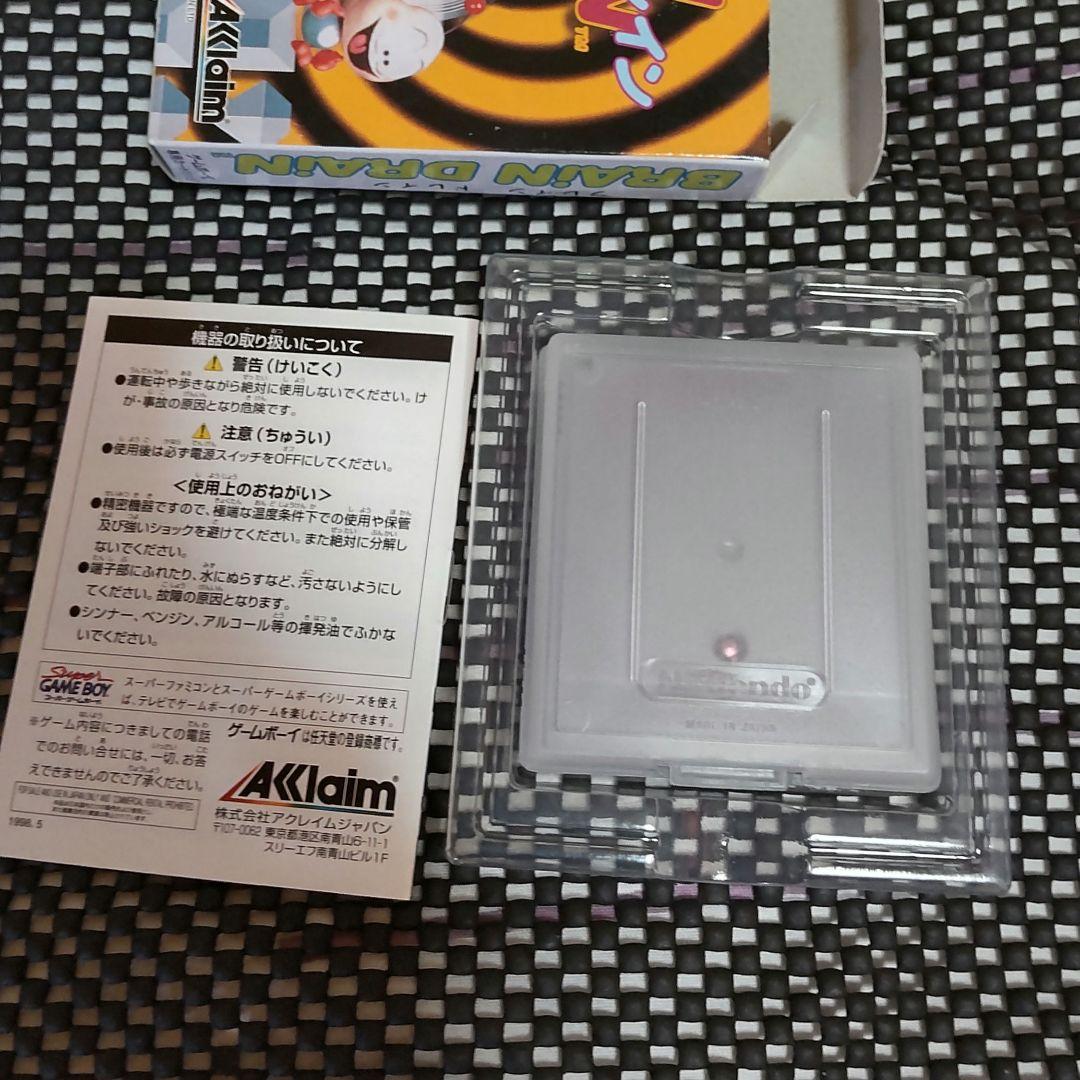 激レアソフト ゲームボーイ ブレインドレインBRAINTRAIN GAMEBOY