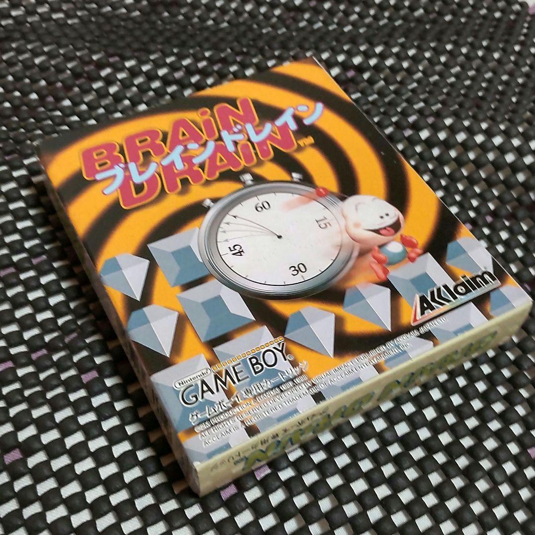 激レアソフト ゲームボーイ ブレインドレインBRAINTRAIN GAMEBOY