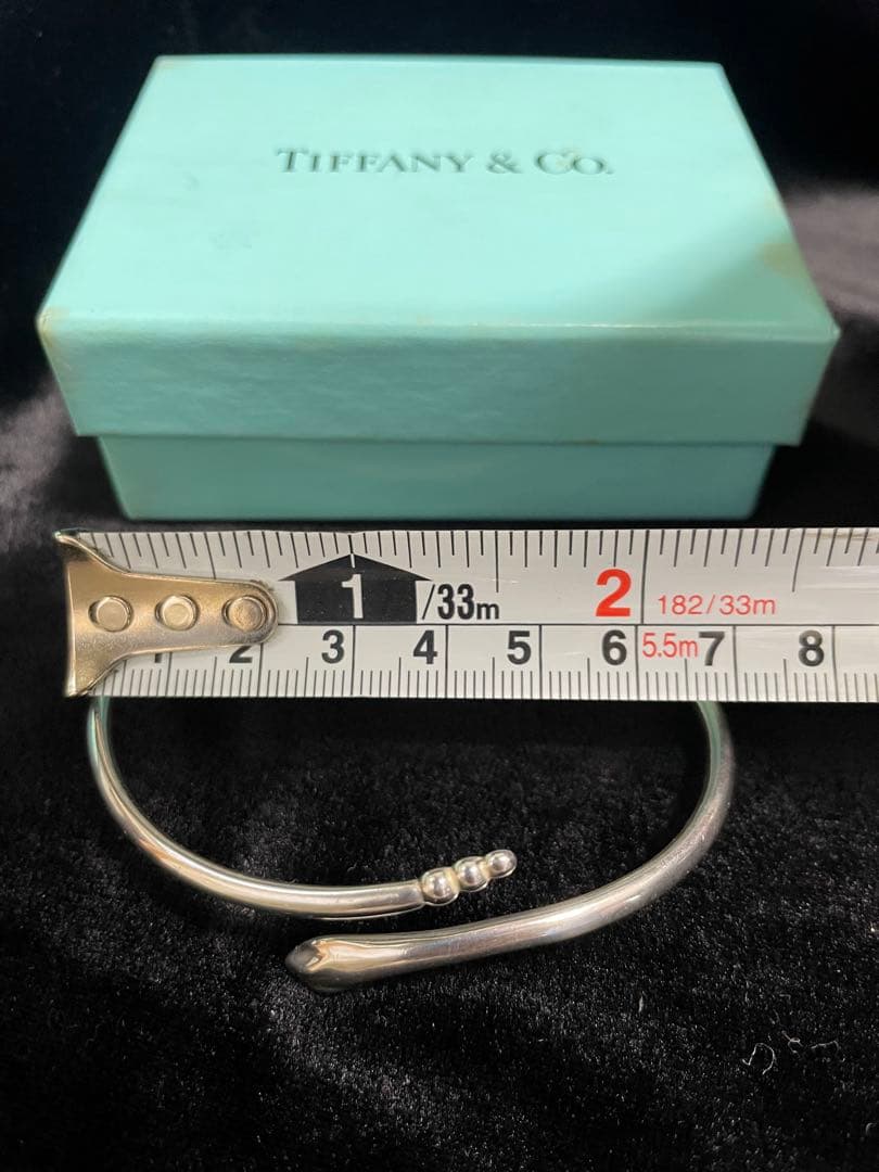 ティファニー　スネークバングル　蛇ブレスレット