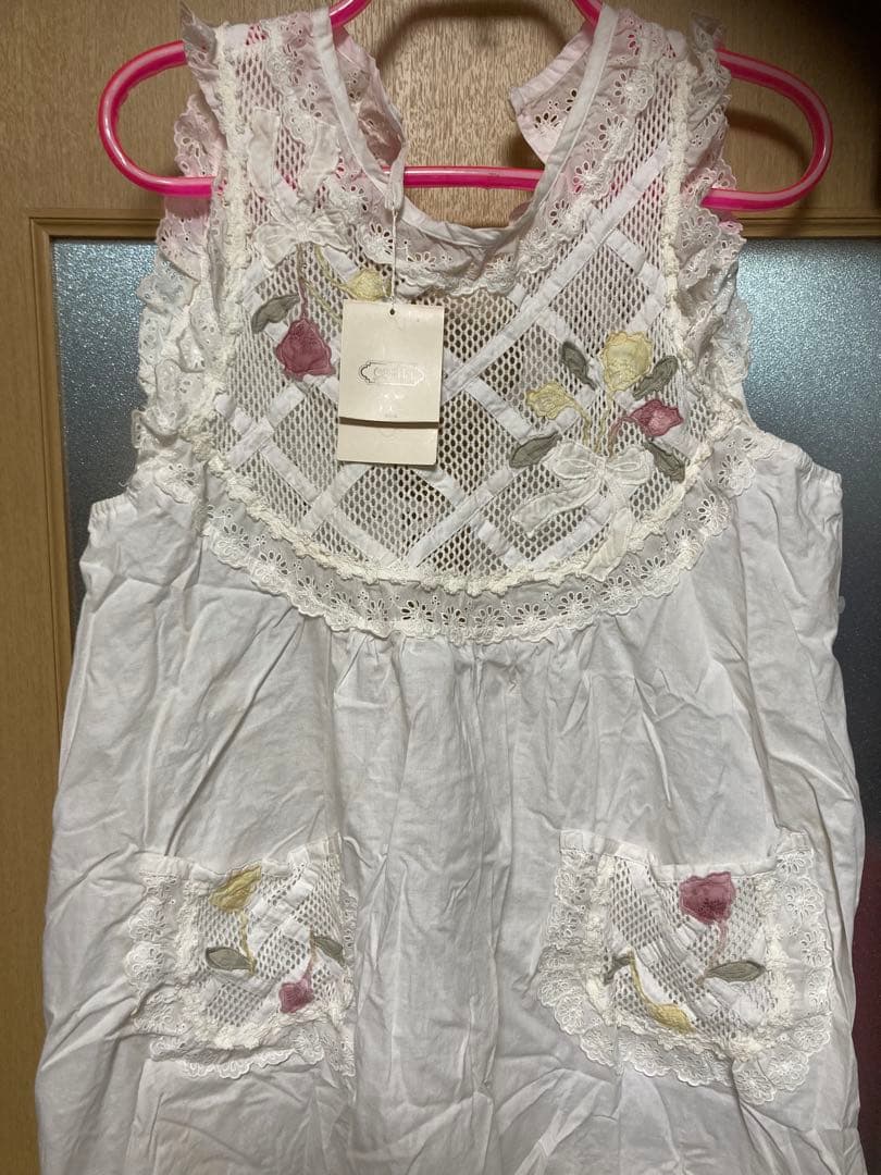 さえら レース エプロン