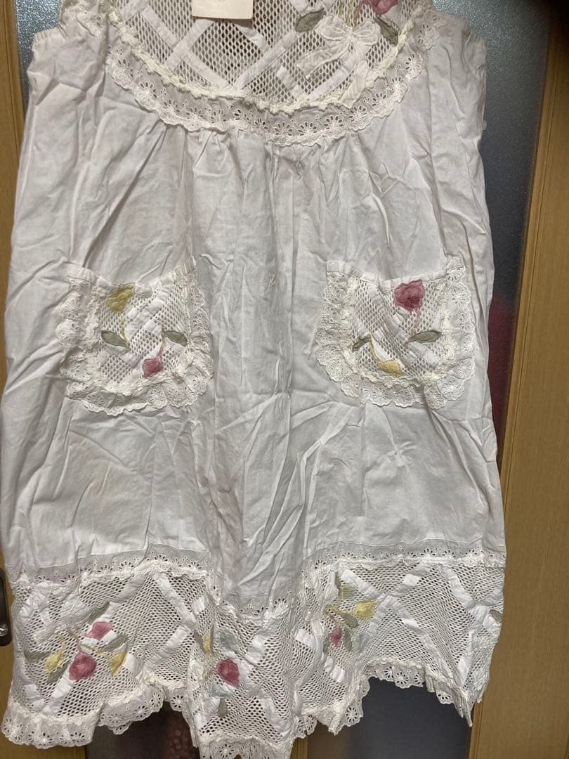 さえら レース エプロン