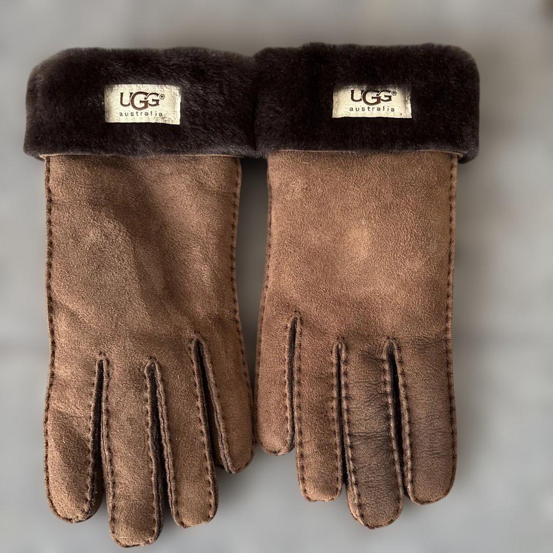 UGG ブラウン手袋