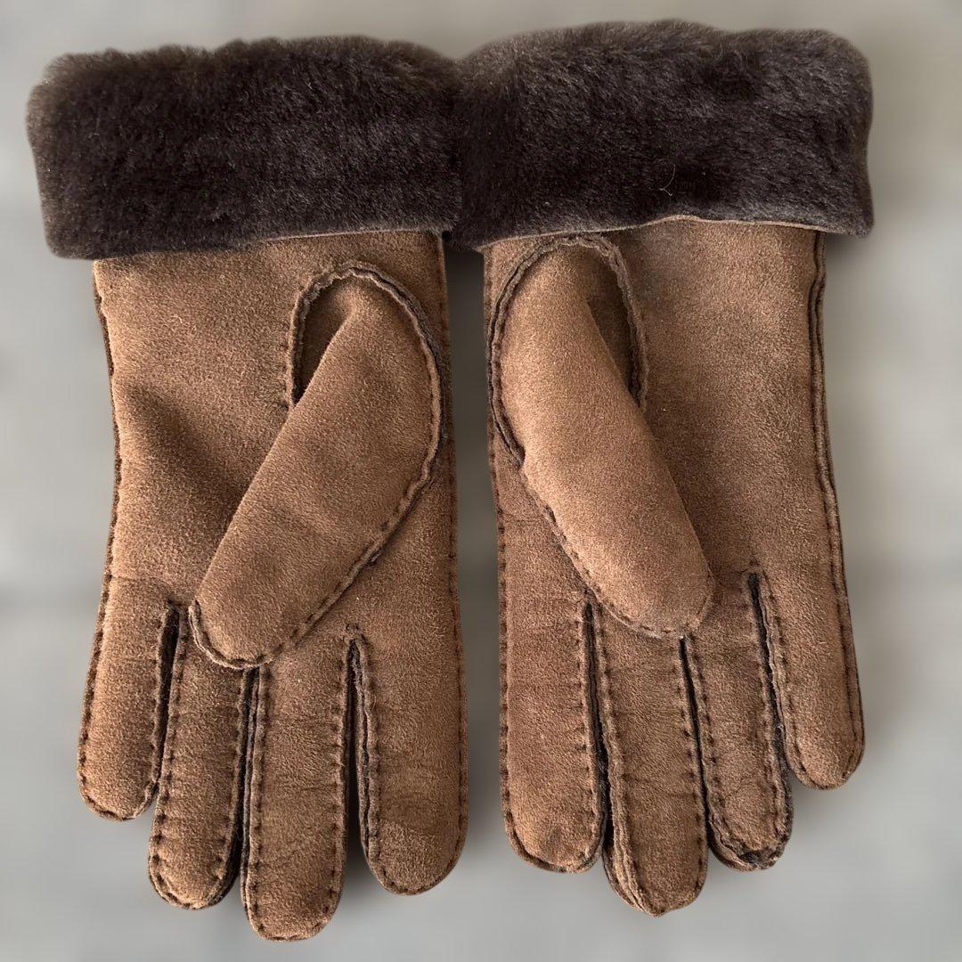 UGG ブラウン手袋