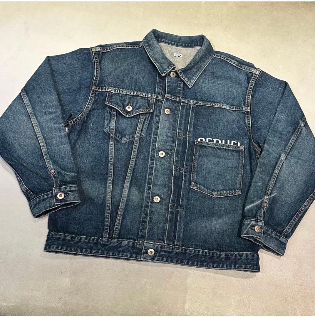 FRAGMENT × SEQUEL DENIM JACKET サイズL