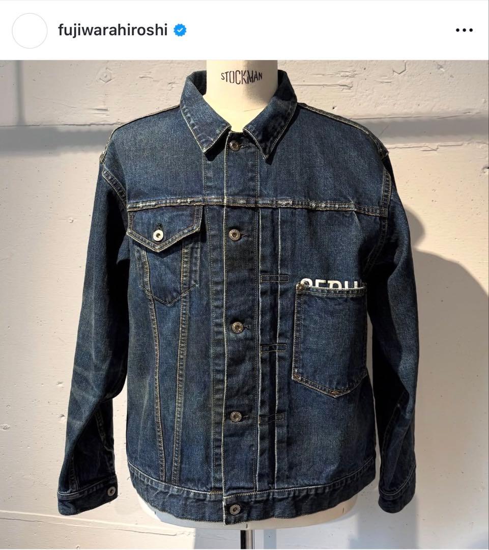 FRAGMENT × SEQUEL DENIM JACKET サイズL