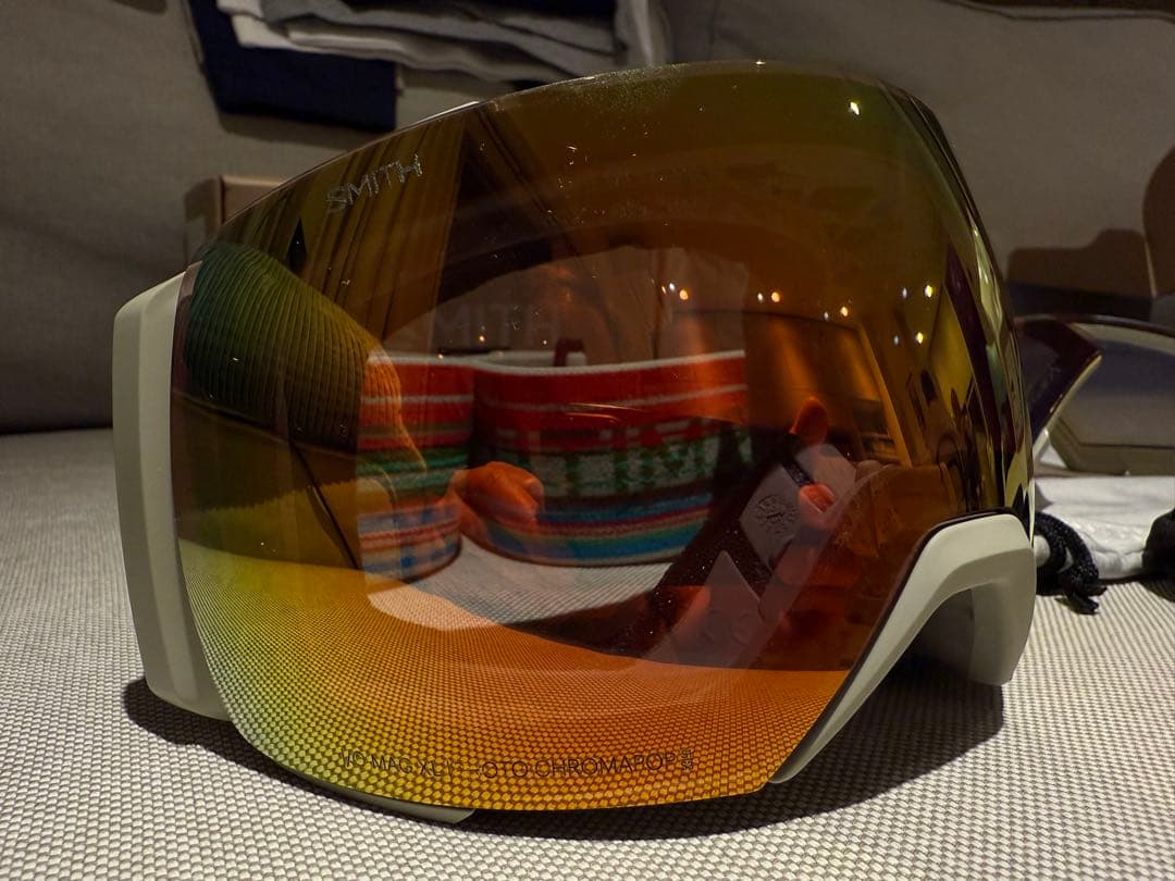 Smith I/O Mag XL ゴーグル（レンズ2枚付き、新品箱入り）