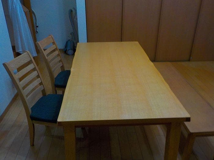 「引取限定」（千葉県）ダイニングテーブル　椅子　長椅子ベンチ　セット