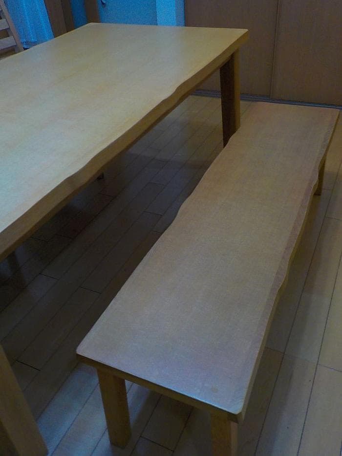 「引取限定」（千葉県）ダイニングテーブル　椅子　長椅子ベンチ　セット