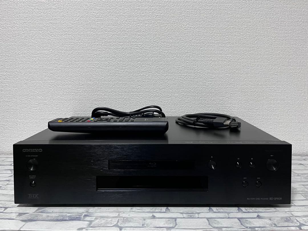 レア　リモコン付　オンキョー　ブルーレイプレイヤー　BD-SP809