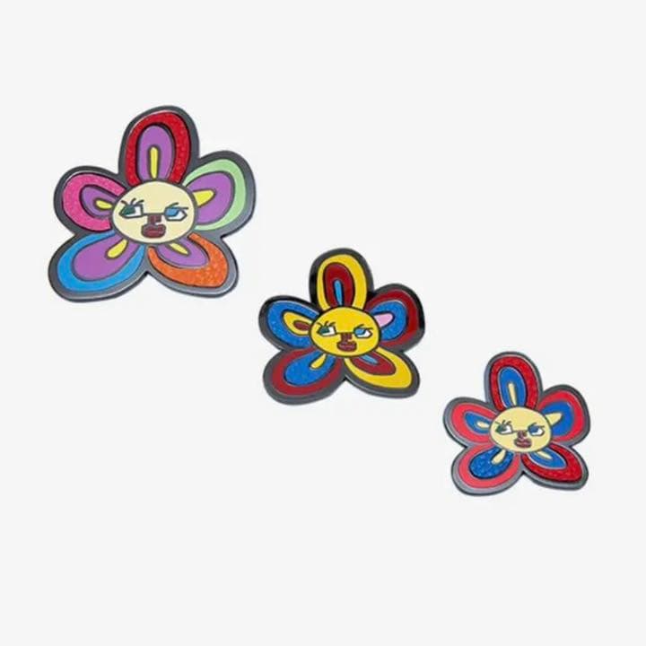 BTS ブローチ セット flower フラワー V テテ テヒョン 公式