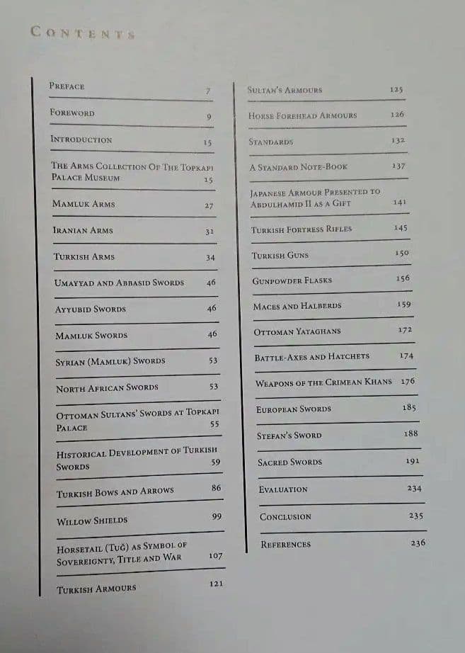 新品 トルコ トプカプ宮殿 武器コレクション