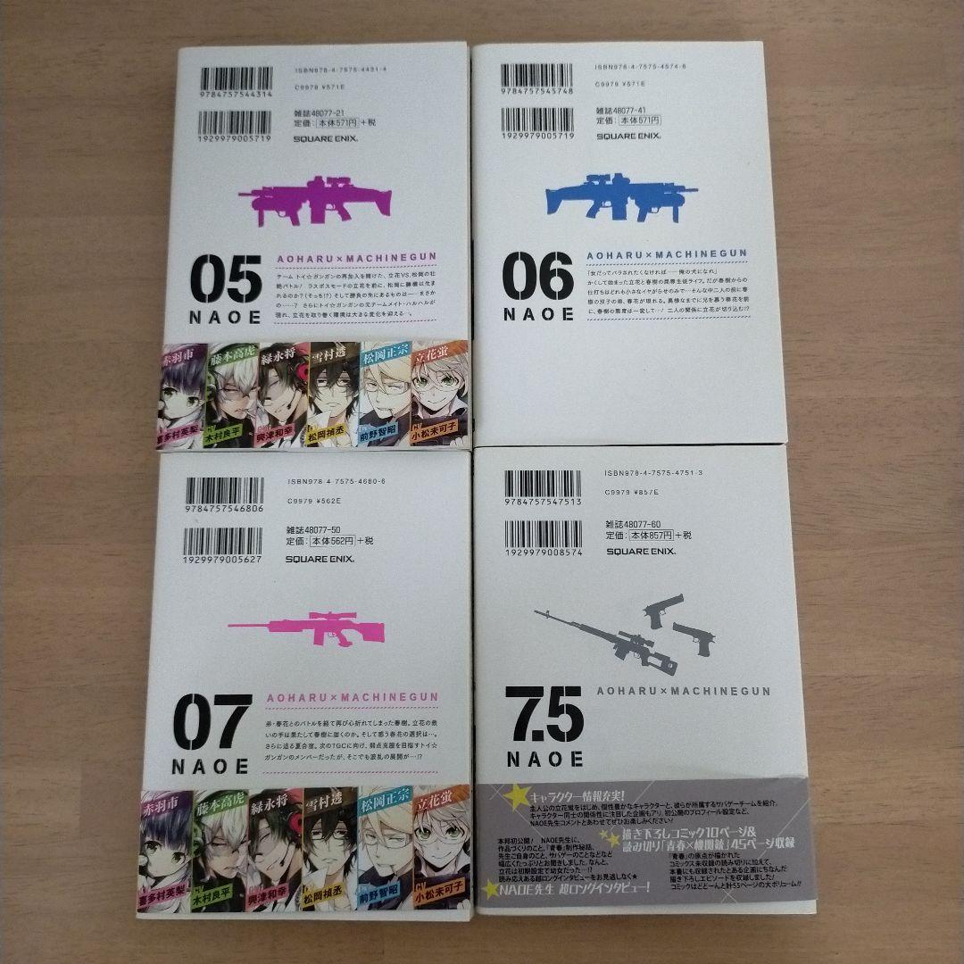 【初版本多数・10巻初回特装版】青春×機関銃 1~15＋7.5